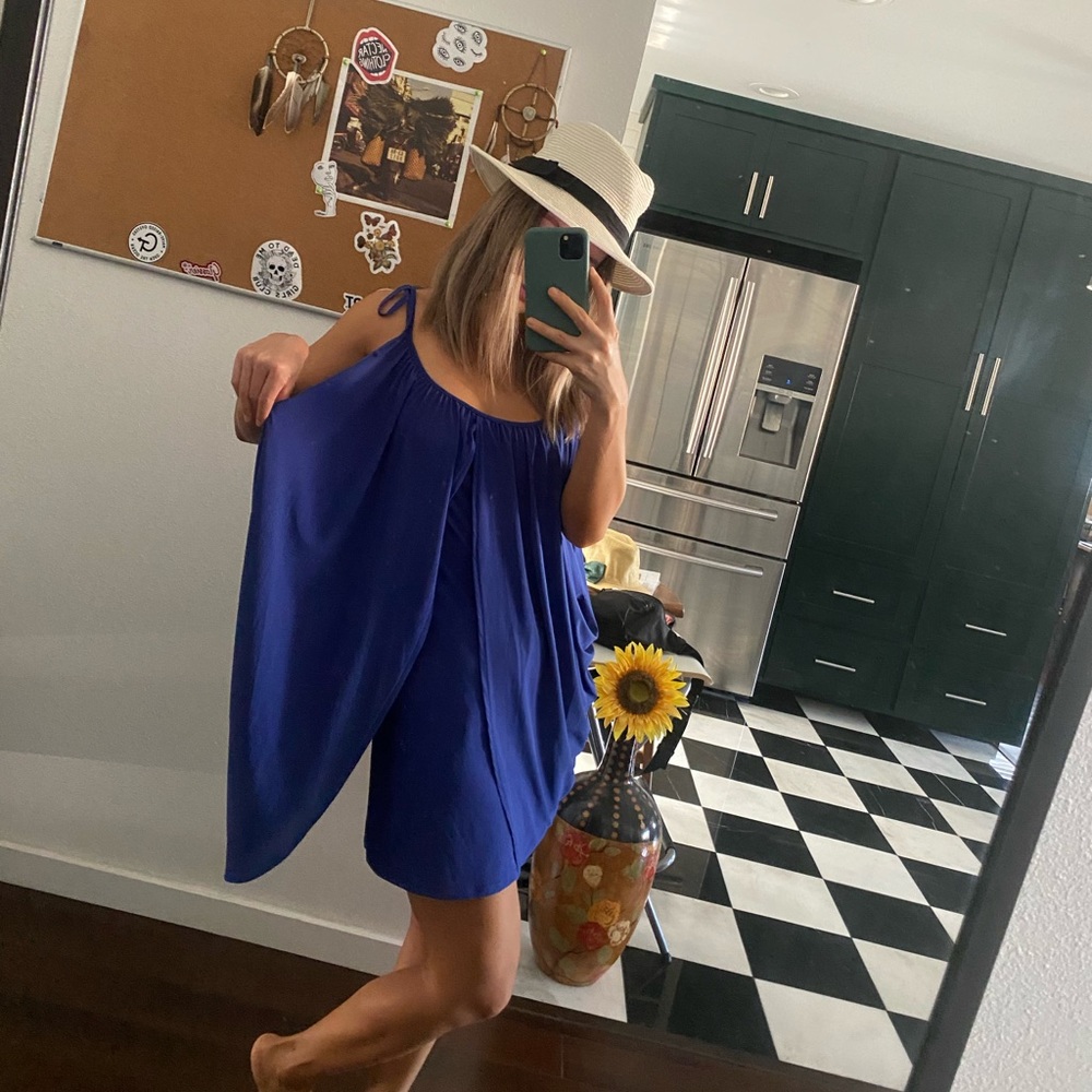 Moussy flowy multi-way mini dress